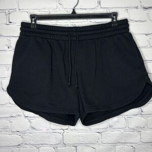 Wild Fable Black Drawstring Sweat Shorts